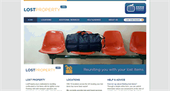 Desktop Screenshot of lostproperty.org